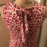 Cute red and white floral maternity tank top Size undefined Photo 3
