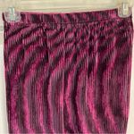 Ronny Kobo Collection Jay Velvet Maxi Skirt Purple wavy metallic size Pink Size XS Photo 6