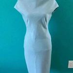 Max Mara blue wool shift dress in size 4 Photo 0