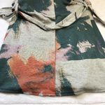 Vintage Concept Cardigan Vest Women's Size Medium Tie Sash‎ Closure Art to Wear Gray Photo 4