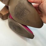 Dingo  Classy N Sassy Fuchsia Pink Suede Snip Toe Western Cowgirl Boots Photo 3