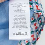 Maeve by Anthropologie Floral Print Pleated Mini Skirt Size 6 Feminine Coquette White Photo 4