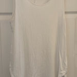 Soft Surroundings NWOT  Ribbed Backseam Round Hem Tank Top Photo 0