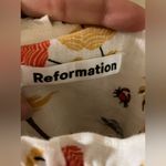 Reformation  Hyla Linen Midi Lobster Dress Photo 3