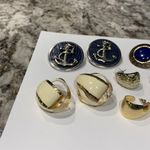 Lot Of 5 Costume Earrings Vintage Photo 8