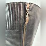 UGG  Neoma 8.5 Tall Western Braided Leather Fashion Zip Boots Style 1008623 Photo 3