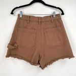 PacSun  Cut Off Cargo Hi Rise Workwear Brown Shorts Size‎ 27 Size 4 Utility Photo 1