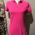 Tommy Hilfiger Hot Pink Short Sleeve Polo Shirt Photo 0