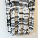 Free People Dress Womens Size Small Rave On White Striped Knit Long Sleeve Photo 2