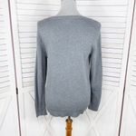 Westport ‎ 1962 Rhinestone Penguins Sweater Grey Medium Lightweight Crewneck Photo 3