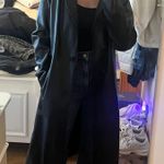 Forever 21 Leather Coat Photo 0