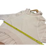 Free People Sweet Street Hoodie Ivory Women Ruffle Puff Sleeve Eyelet Lagenlook Photo 7