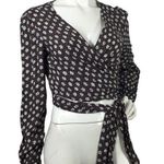 Flynn Skye  Wrap Top Multi-way Convertible Long Sleeve M Photo 0