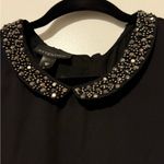 Attention  Black Embellished Collar Sleeveless Blouse – Size XL Photo 3