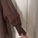 Scarlett Brown Women's Jacket 3/4 sleeve cinched dear scarlet size medium Photo 3