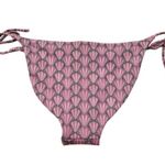NWT Peixoto Womens Tonie Printed Side Tie Cheeky Bikini Swim Bottom Pink Size L Size L Photo 5