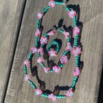 Opalite multi colored flower choker set Photo 0