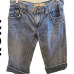 Roxy  Cropped/Clam Digger Style Denim Jeans Size 3 Photo 0