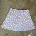 Princess Polly  Silky Lilac Olton Floral‎ Print Mini Skirt Daisy Purple US Size 6 Photo 5