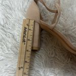 Allegra K  Women's Solid Color Strap Block Heel Lace up Sandals Photo 8