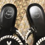 Jack Rogers  Georgica Black and White Jelly Sandals size 10 Photo 3