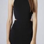 Topshop Black Side Cage Cutout Bodycon Dress Photo 0
