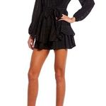 Allison & Kelly Plaid Long Sleeve Black Romper Size Snap NWT Photo 0