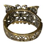 Vintage Butterfly Hinge Bracelet Gold Photo 4