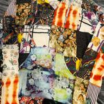 Kathmandu Imports Multicolor Patchwork Pullover Hoodie Size XL By Kathmandu  Photo 1