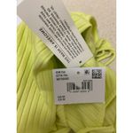 American Eagle Cropped Henley Cami M NWT Yellow Size M Photo 2