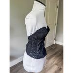 Frederick's of Hollywood  Black Lace Corset Bustier Photo 2