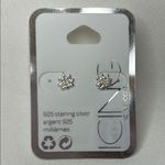 Icing  Sterling Silver Lotus Flower Earrings Photo 0
