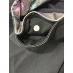 Lululemon  Groove Short *Full-On Luon Black Blue Mid Rise Athletic Shorts Size 4 Photo 14