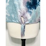 Wall Flower Wall Flower Women's Tie Dye Long Sleeve Tie Front Top Multi-Color Size Medium Photo 2