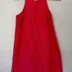 ON 34th Dress Linen halter sleeveless shift dress xs coral Pink Photo 0