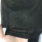 She + Sky black and gold sparkle crop Top Large Photo 1