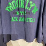 Aerie  Blue Brooklyn Track & Field Graphic Hoodie Sz L Photo 3