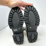 Lucky Brand Ellerey Pebbled Leather Lug Sole Boots White Size 9.5 Photo 7