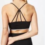 DKNY  Sport Womens Black Strappy Seamless Low-Impact Padded Sports Bra Si… Photo 1