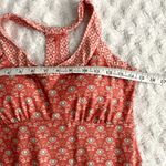 prAna Coral Orange Safari Racerback Build-in-bra Athletic Outdoor Dress S Photo 5