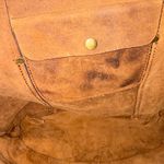 Patricia Nash NWT  Casape drawstring backpack in burnished cognac suede Photo 4