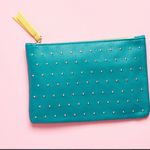 Ipsy ‘100th’ Teal Studded Glam Cosmetic Bag Photo 6