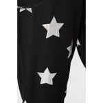 Terez 💕💕 Silver Stars Foil French Terry Joggers Photo 12