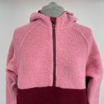 Outdoor Voices Megafleece Himalayan Seasalt Truffle Pink 1/2 Zip Fleece Jacket S Photo 4