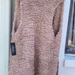 Coffee Shop Teddy Drape Vest Size Small Photo 4