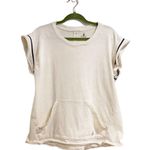 Free People  White Away With The Wind Top Sz S Photo 1