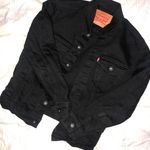 Levi’s Black Jean Jacket Photo 0