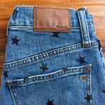 Madewell The High Rise Slim Boy Jean Starry Night Star Denim Jeans Size 23 Photo 5