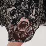 Van Heusen Whimsigoth Sheer Overlay Midi Skirt Dark Fairy Grunge Office Siren Midi Size 8 Photo 2