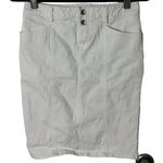 Armani Exchange SZ 2 white pencil denim skirt Photo 0